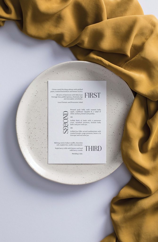 11 Gallant Devotion Menu